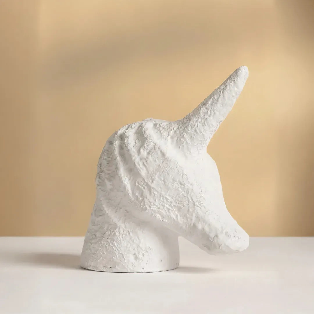 White Unicorn Figurine