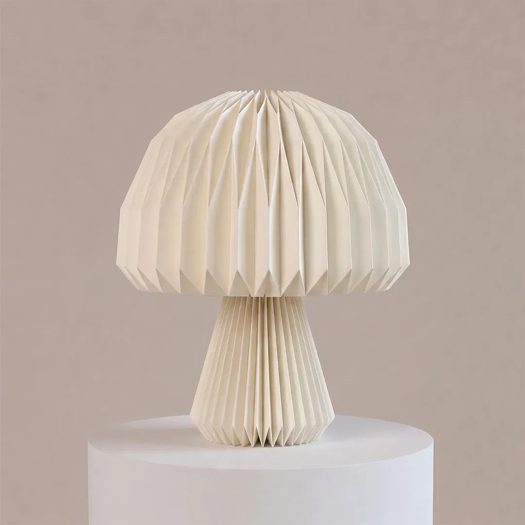 Mushroom Origami Table Lamp