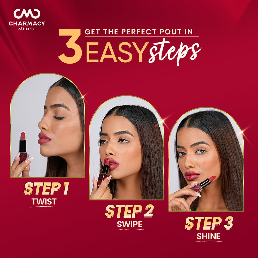 CMC DIAMOND RUSH LIPSTICK amber 77