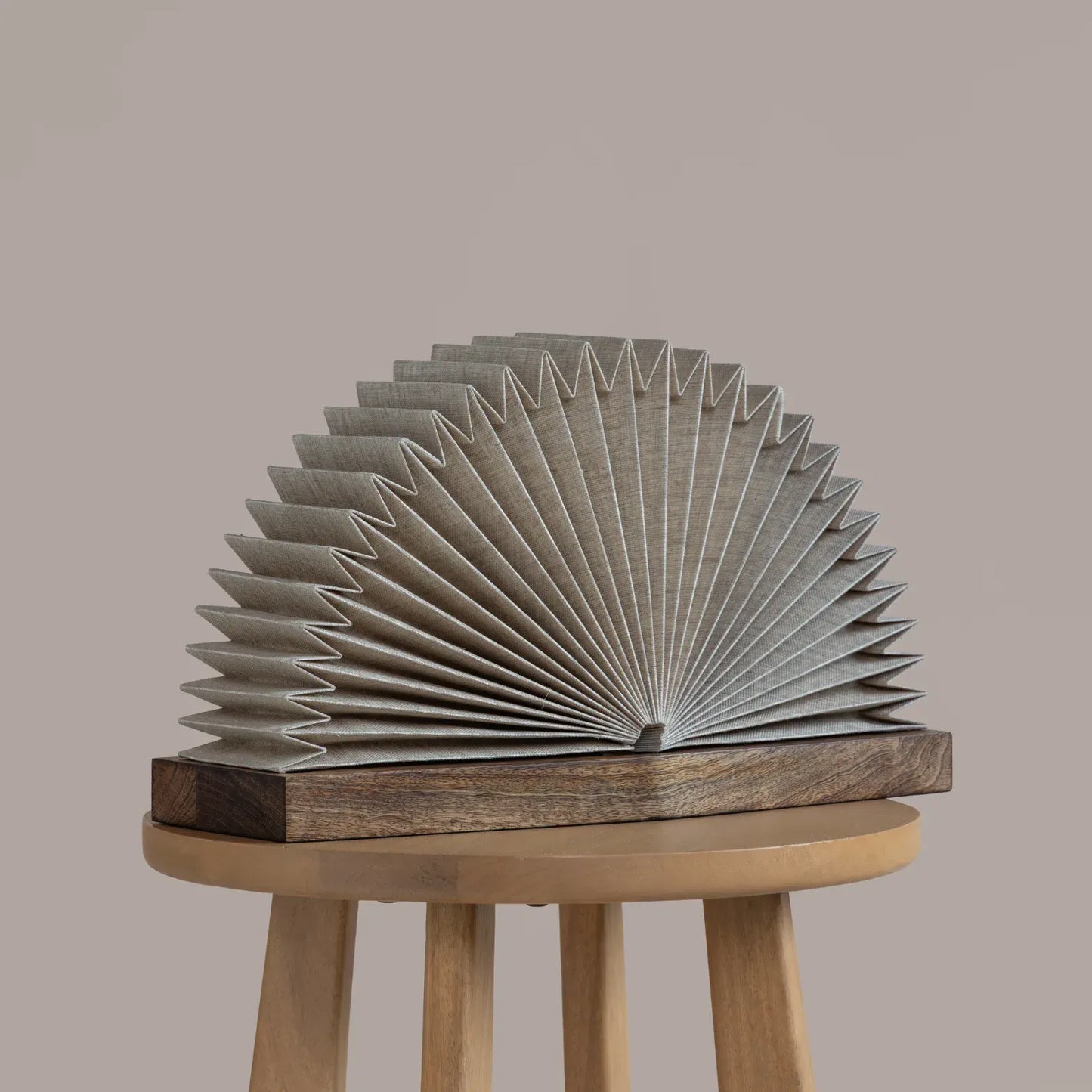 Linen Book Table Lamp