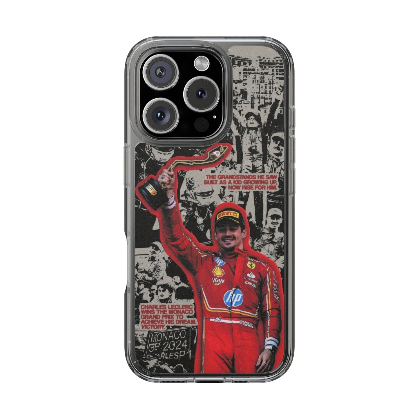 Charles Leclerc Monaco // Phone Case