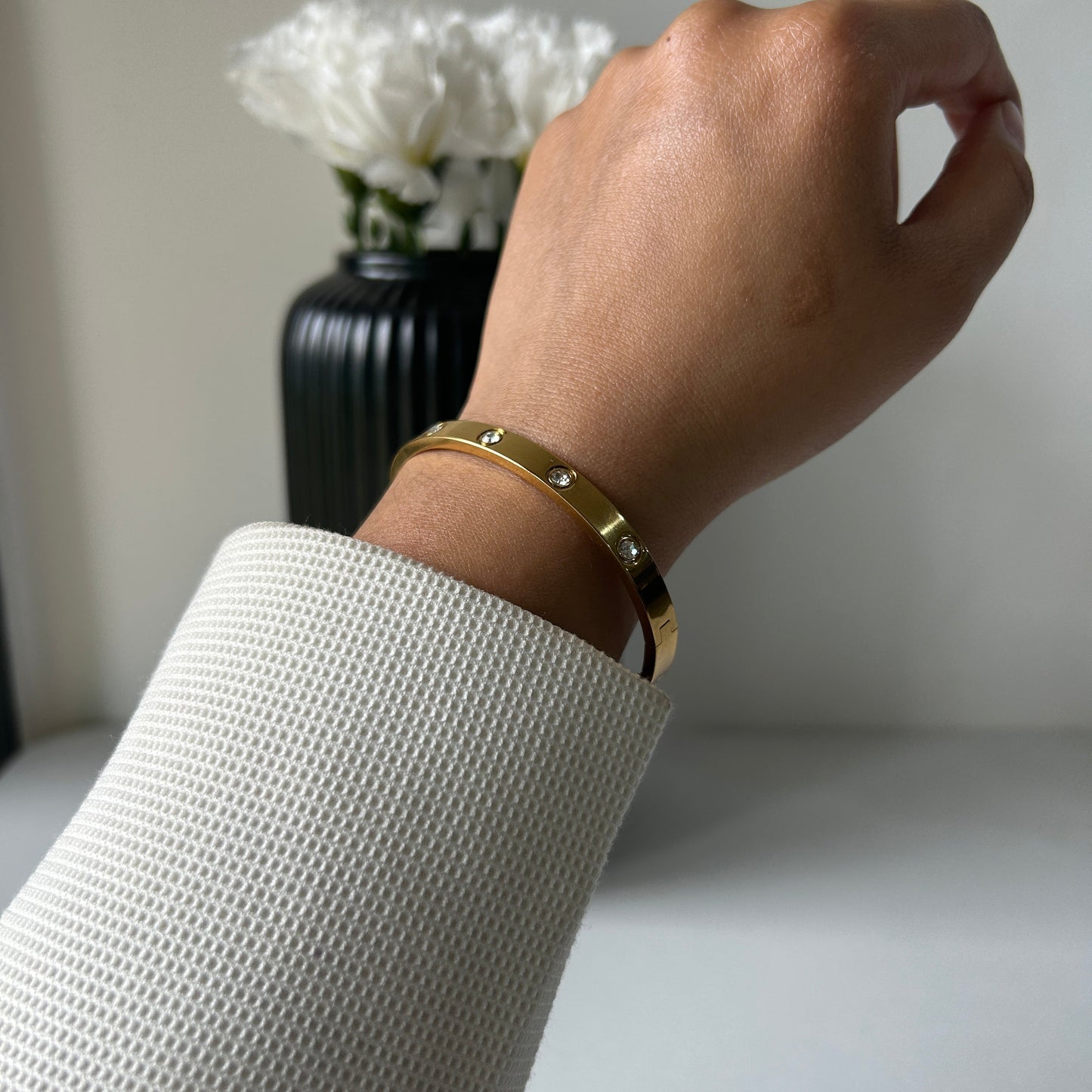 TITAN GOLD BRACELET - 18K GOLD-PLATED