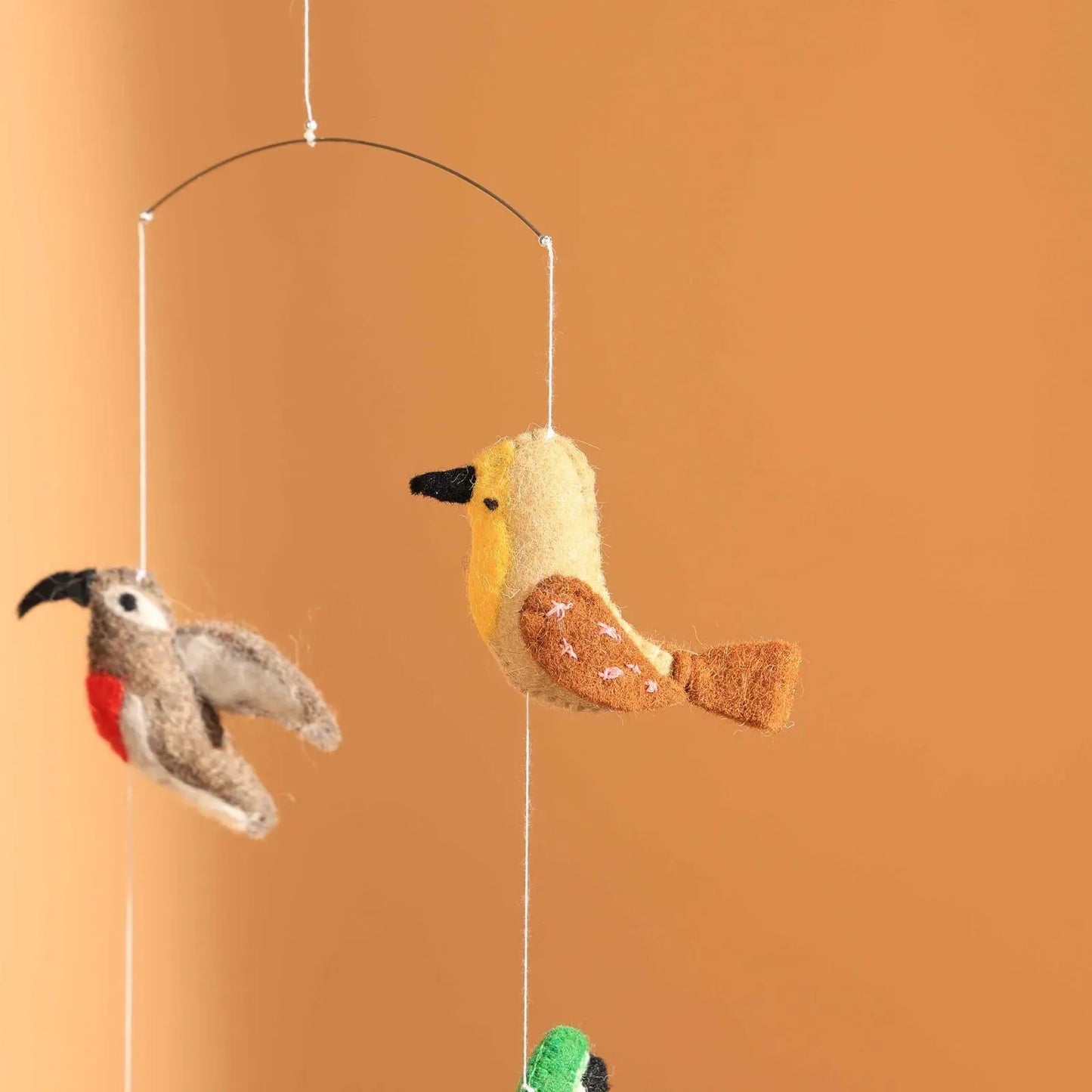 Felt Ornaments Hanging Mobile Birds
