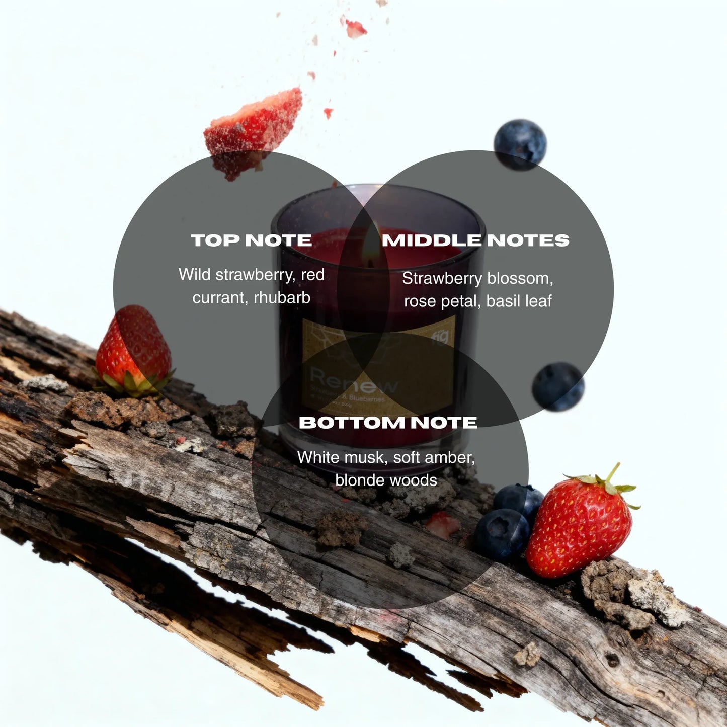 Renew Berries Vegan Scented Candle