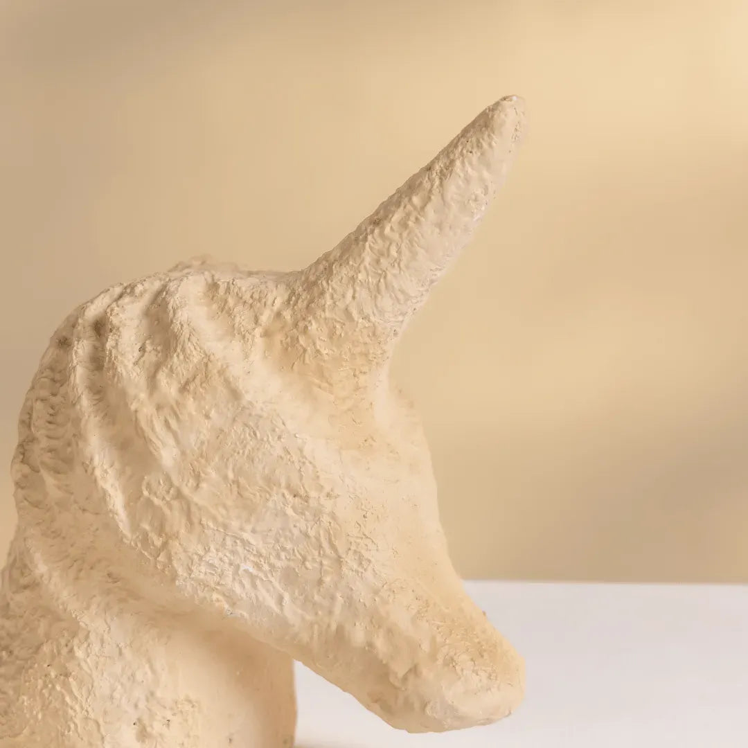 Unicorn Figurine in Beige