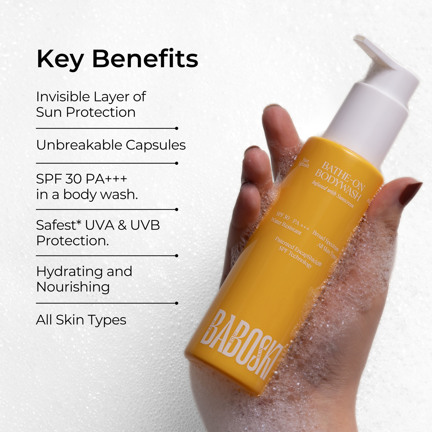 Baboski Bodywash Sun Splash