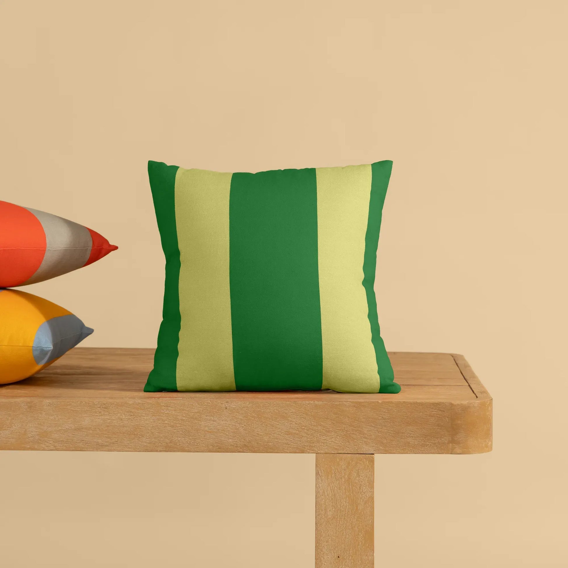 Colourways Cushion Cover (Matcha) With Filler