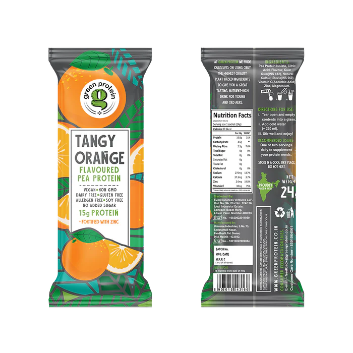 Regular Assorted Sachets 15g Plant Protein - Pack of 12