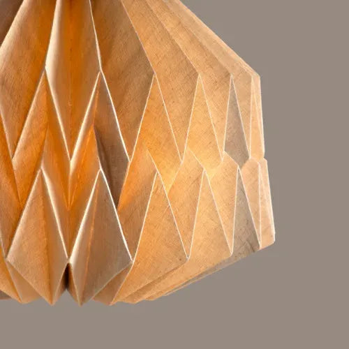 Big Pleat Linen Pendant Lamp