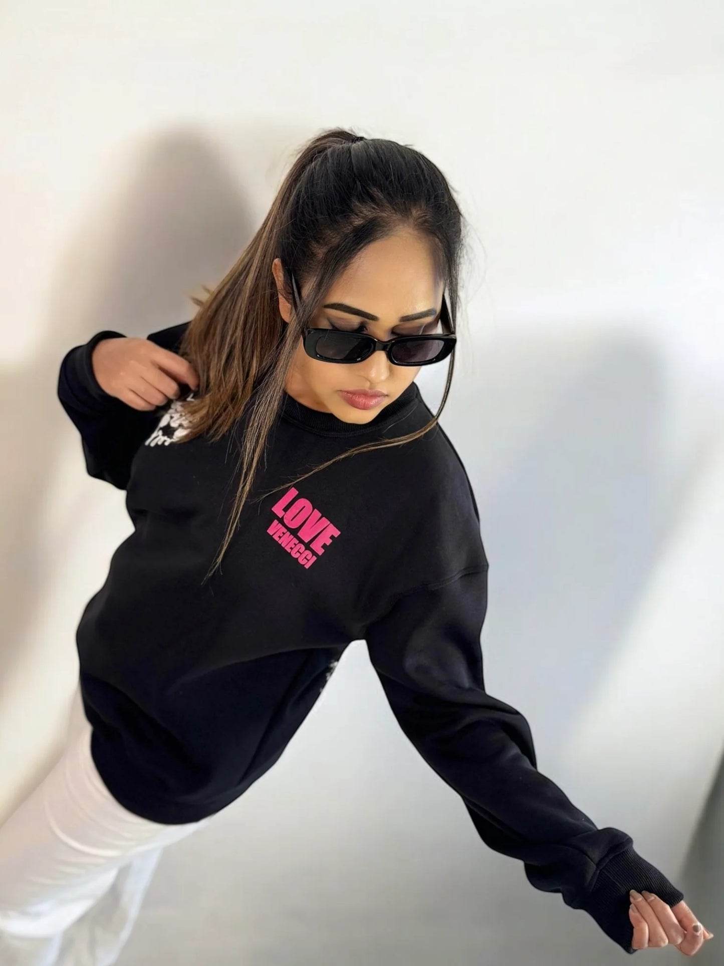 Black Graffiti Sweatshirt