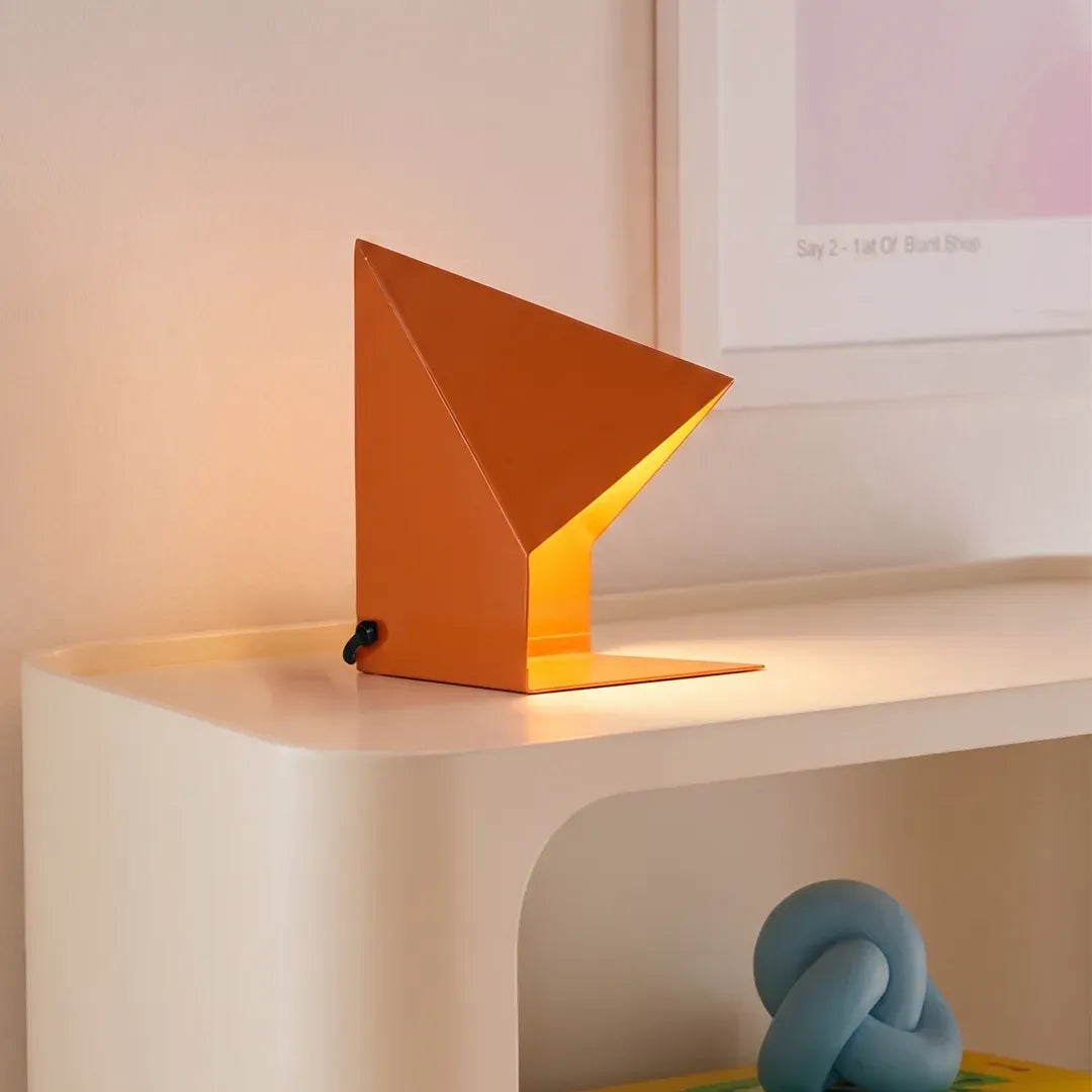 Fold Prism Table Lamp Tangerine