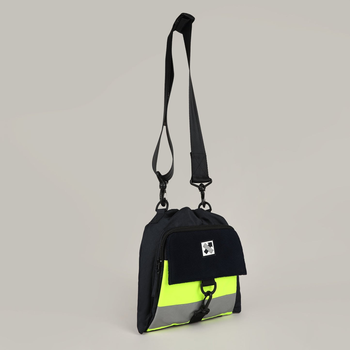 Strobe Drawstring Crossbody Bag - Navy - 29 Styles Available