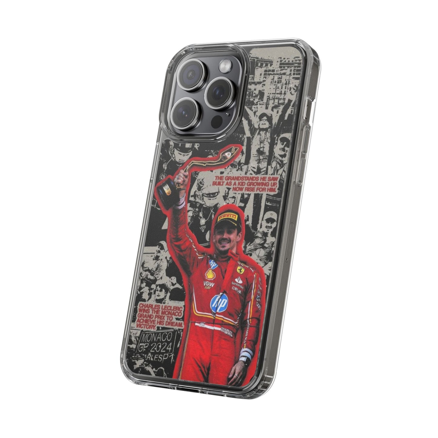 Charles Leclerc Monaco // Phone Case