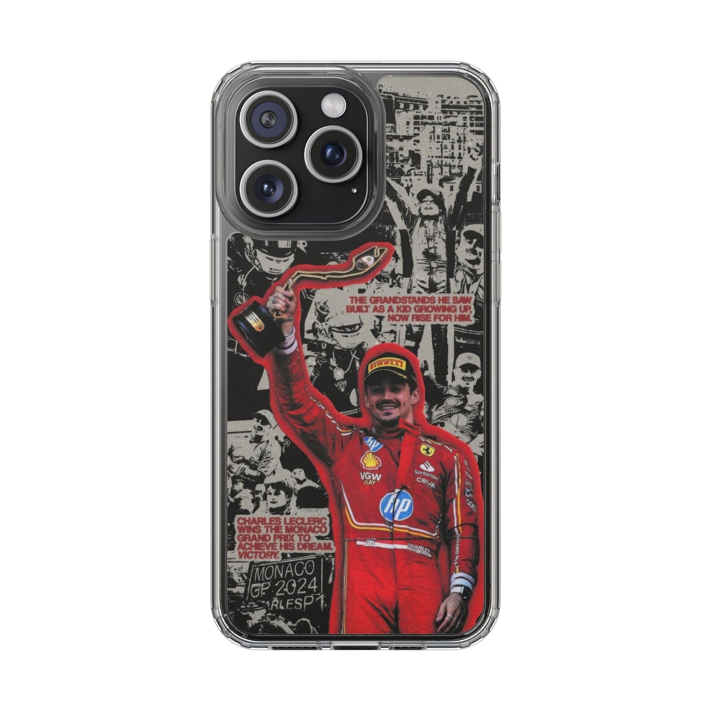 Charles Leclerc Monaco // Phone Case