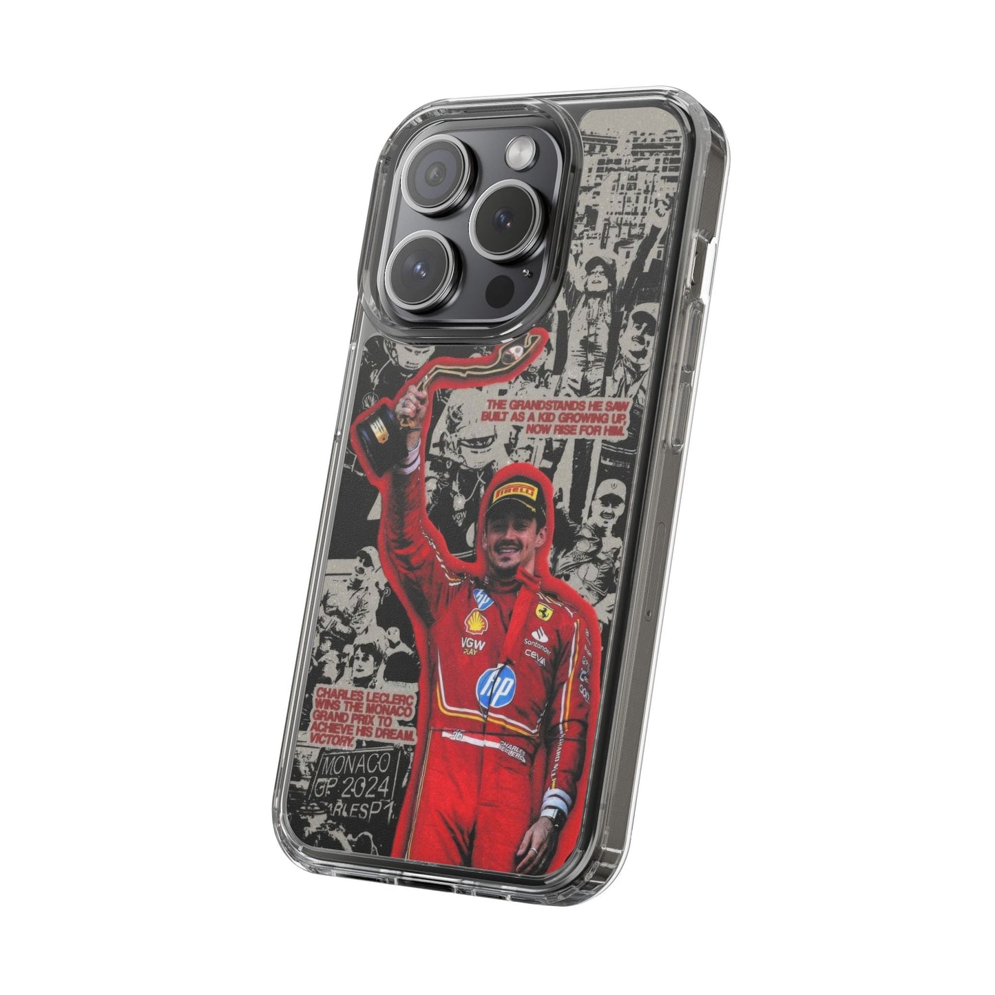 Charles Leclerc Monaco // Phone Case