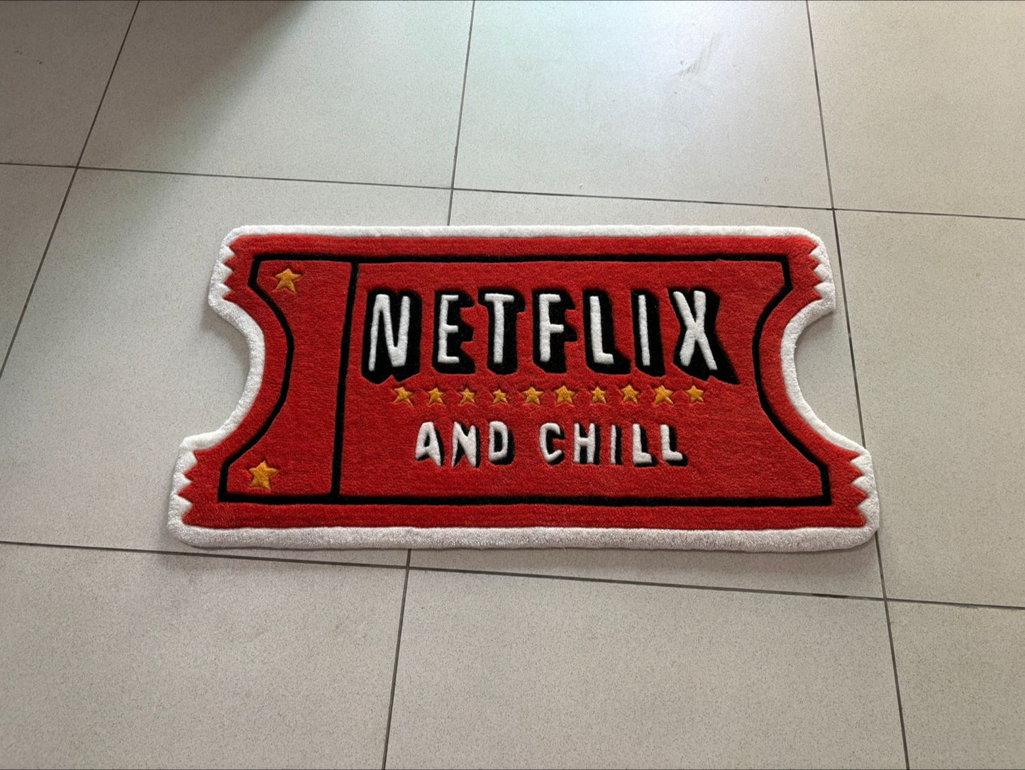 Netflix And Chill Rug