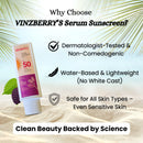 Vinzberry 3-in-1 Serum Sunscreen SPF 50+ PA++++