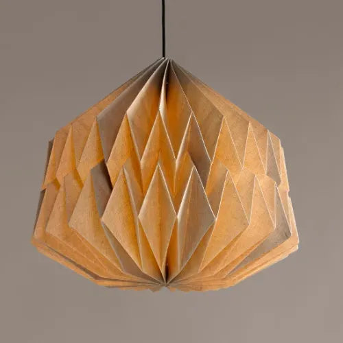 Big Pleat Linen Pendant Lamp