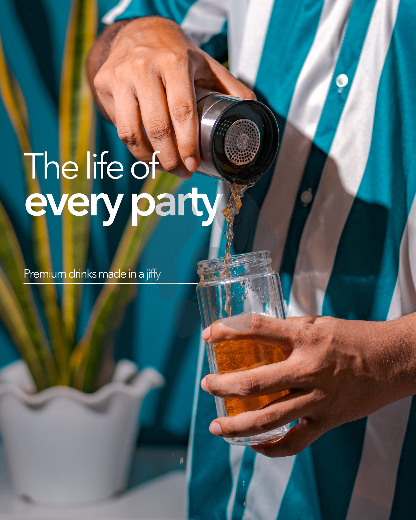 Brewski shaker/infuser