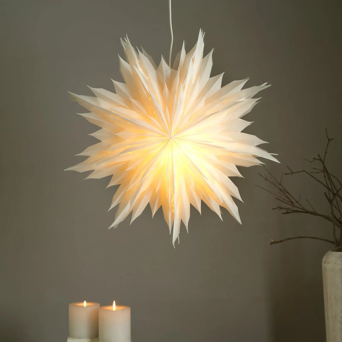 Snowflake Flower Festive Light
