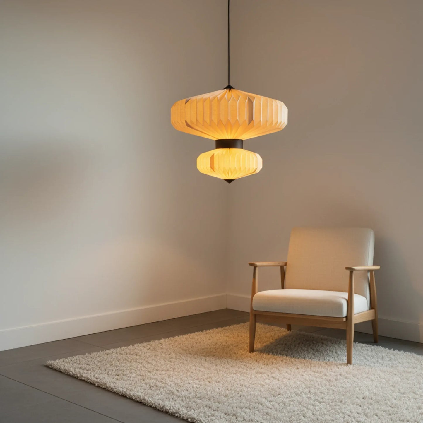 Oblong-2 Two-Tier Pendant Lamp