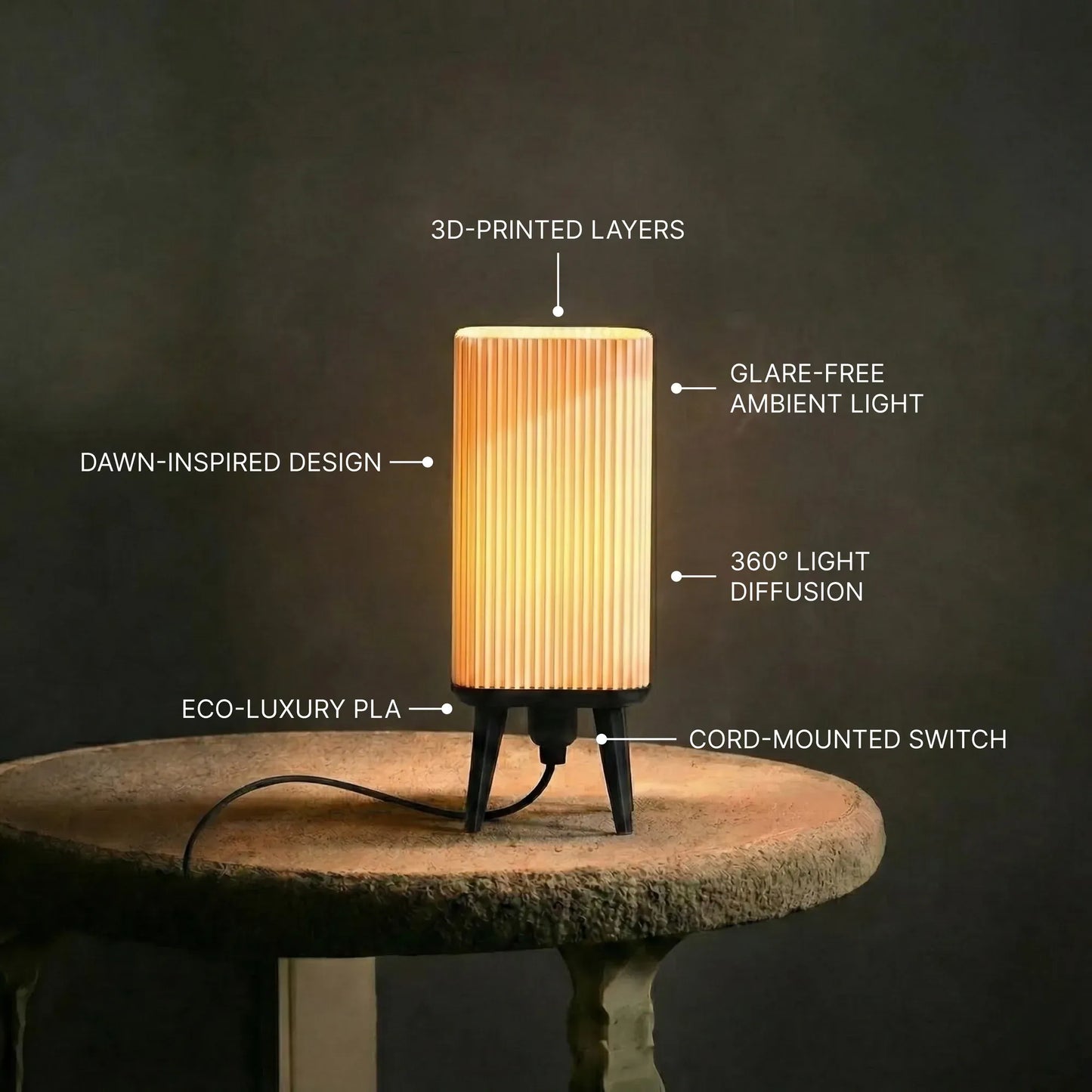 Layers Edition Dawn Table Lamp
