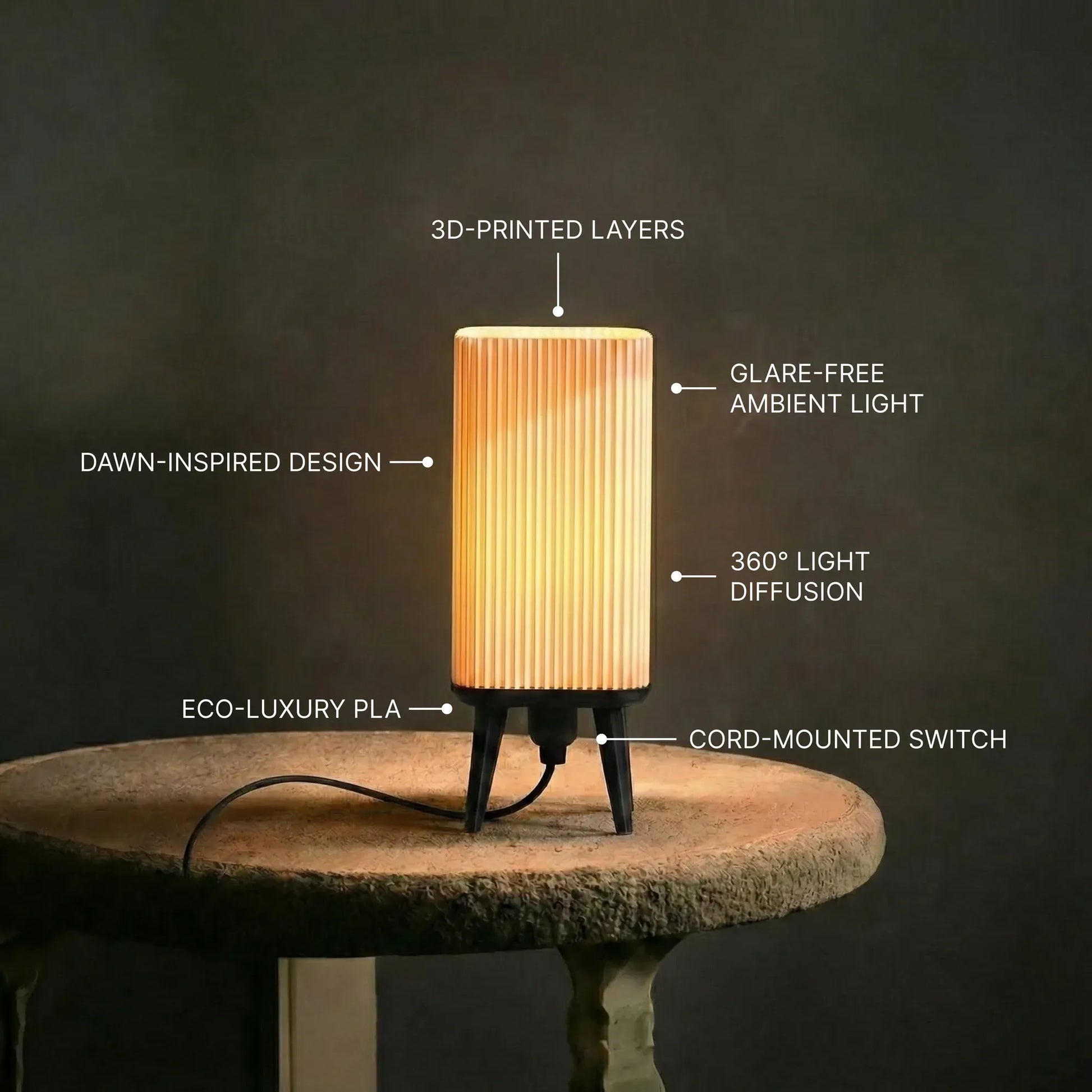 Layers Edition Dawn Table Lamp
