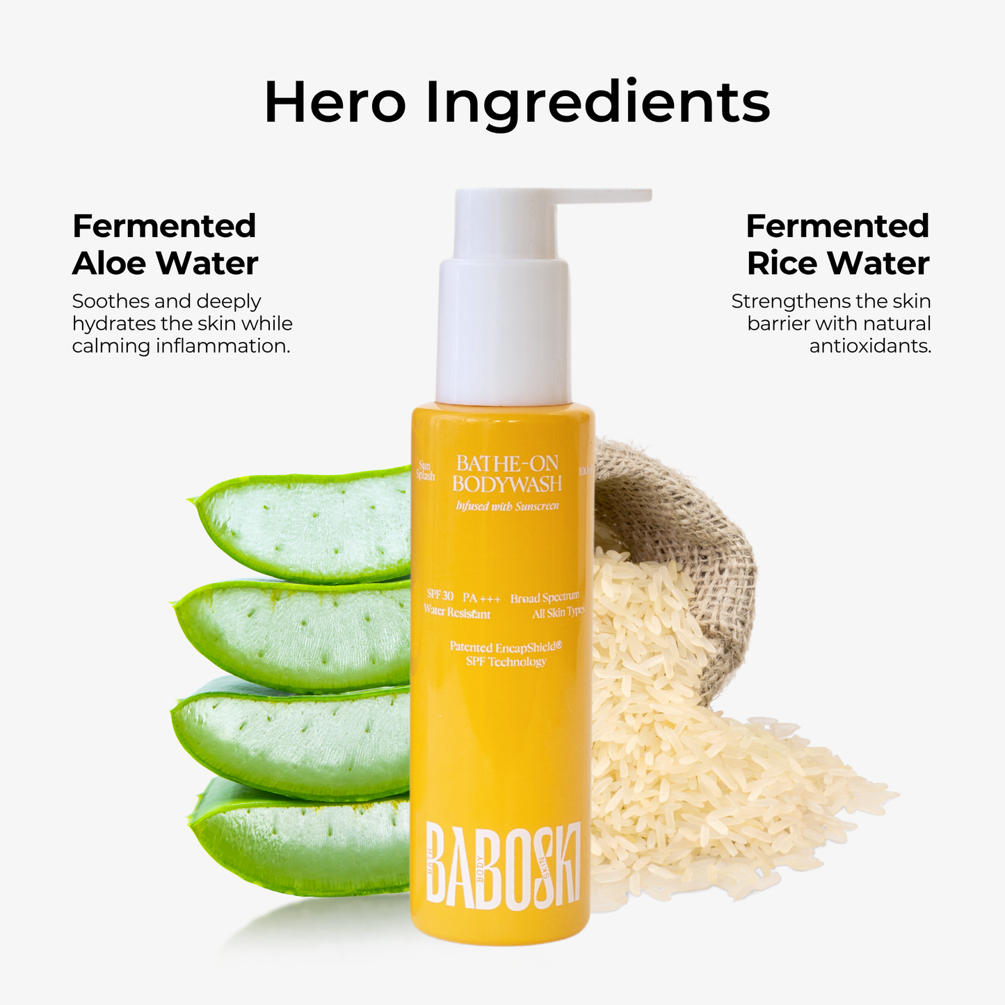 Baboski Bodywash Sun Splash