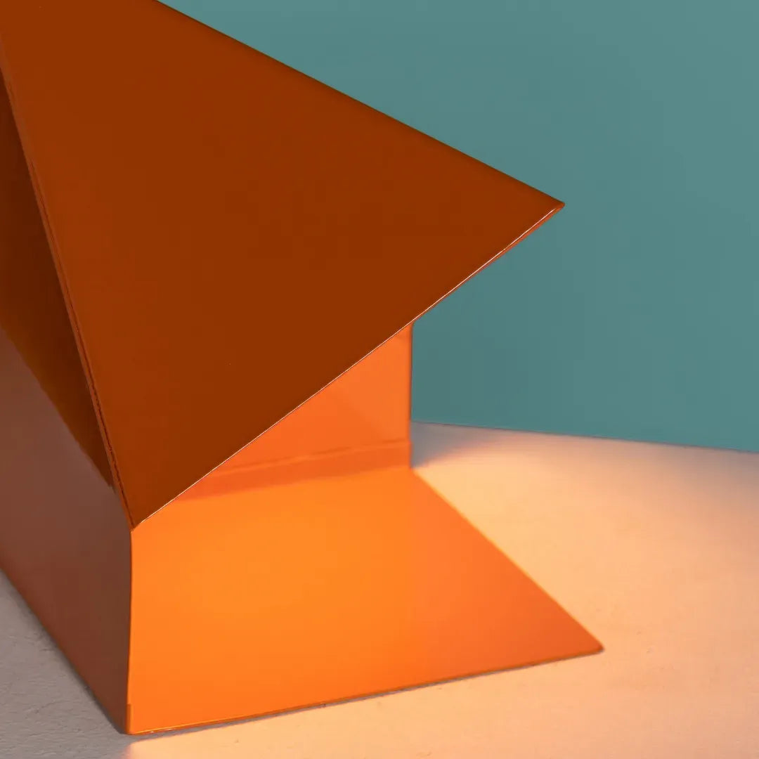 Fold Prism Table Lamp Tangerine