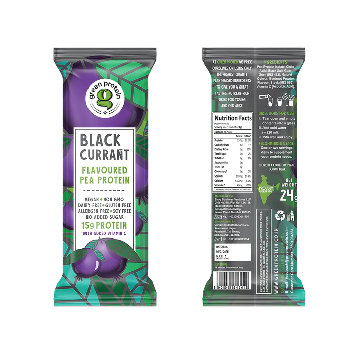 Regular Assorted Sachets 15g Plant Protein - Pack of 12