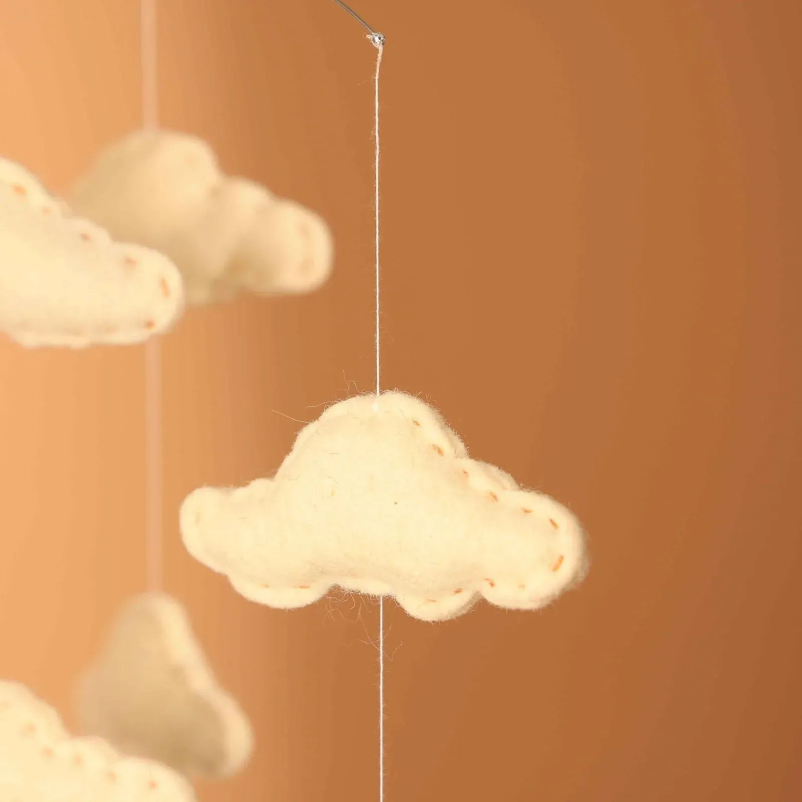 Felt Ornaments Hanging Mobile Cloud
