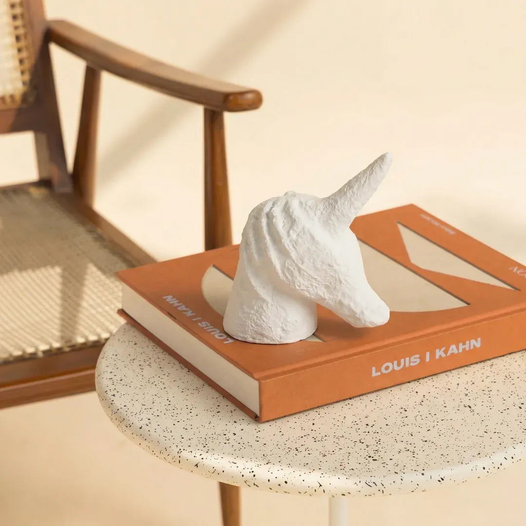 White Unicorn Figurine