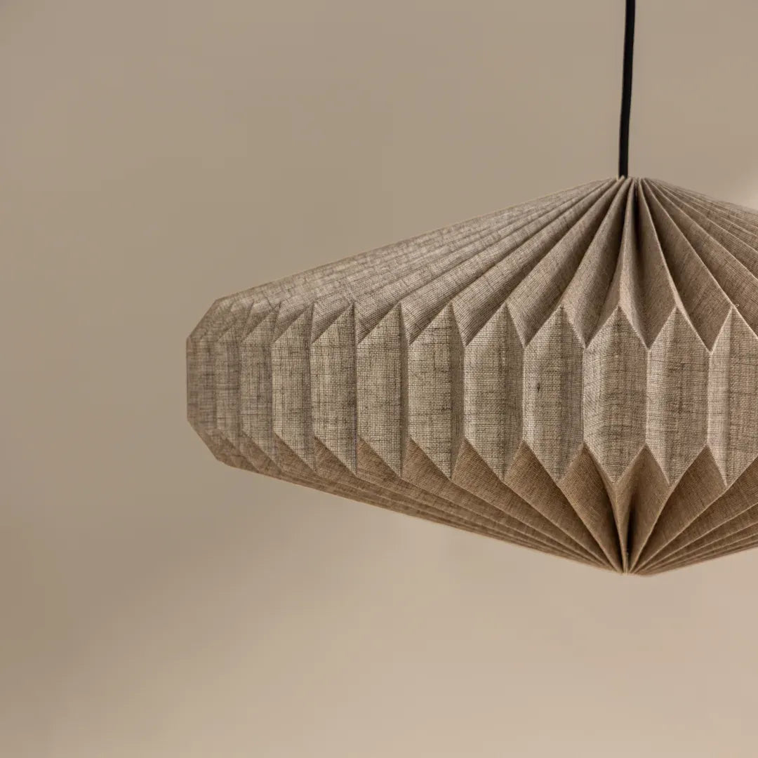 Oblong 2 Linen Pendant Lamp