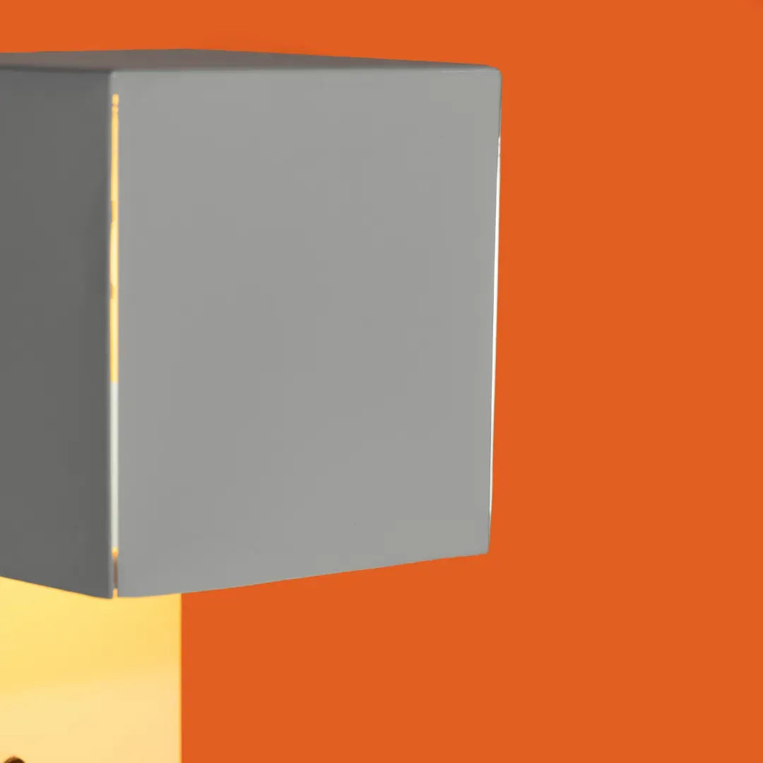 Fold Cube Table Lamp - Ivory