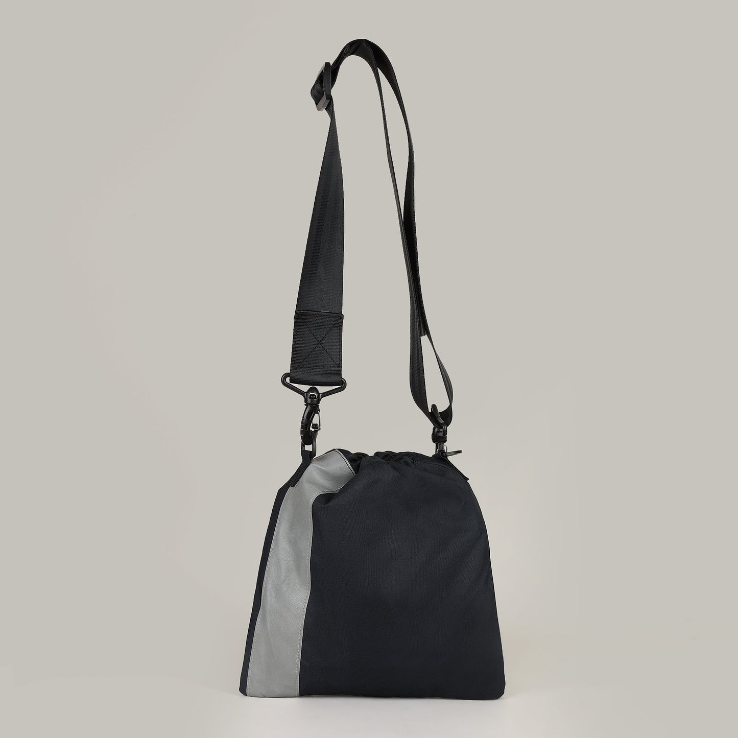 Strobe Drawstring Crossbody Bag - Navy - 29 Styles Available