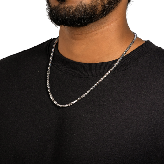 BOX CHAIN (SILVER)