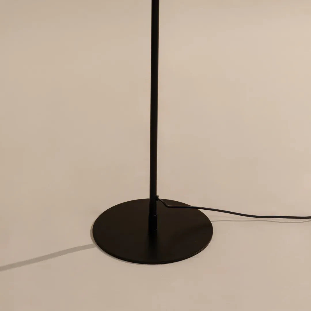 Bird's Nest Rattan Floor Lamp