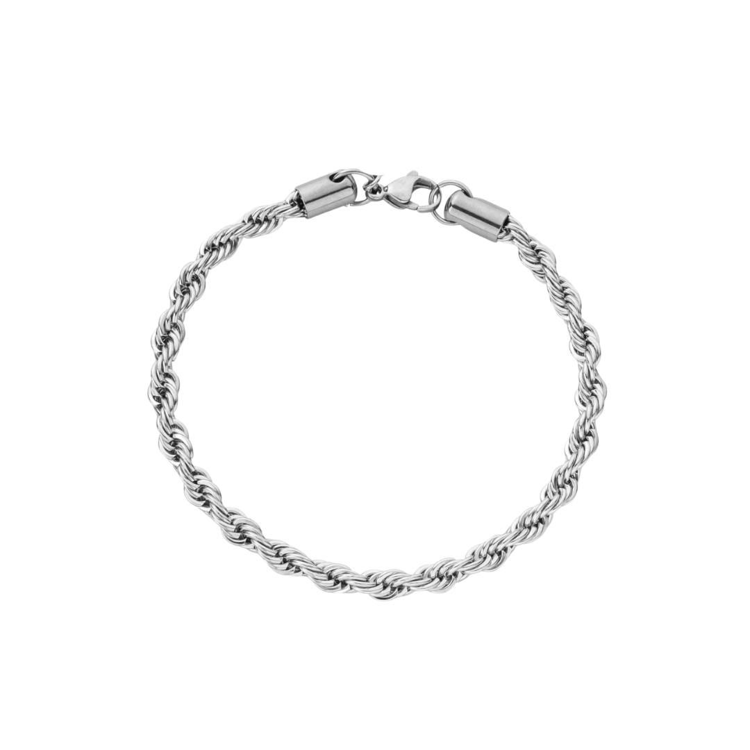 ROPE BRACELET (SILVER)