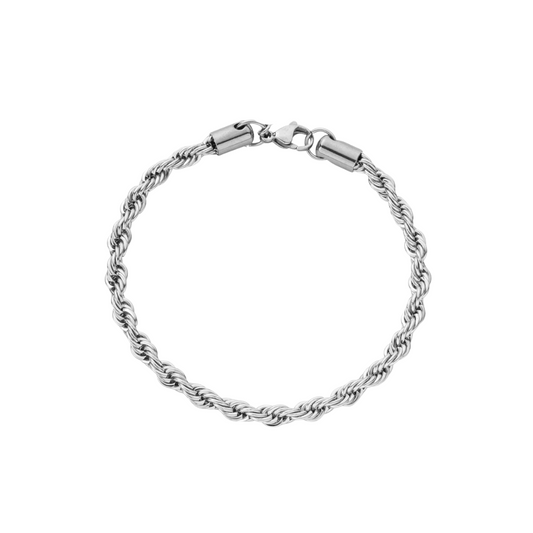 ROPE BRACELET (SILVER)