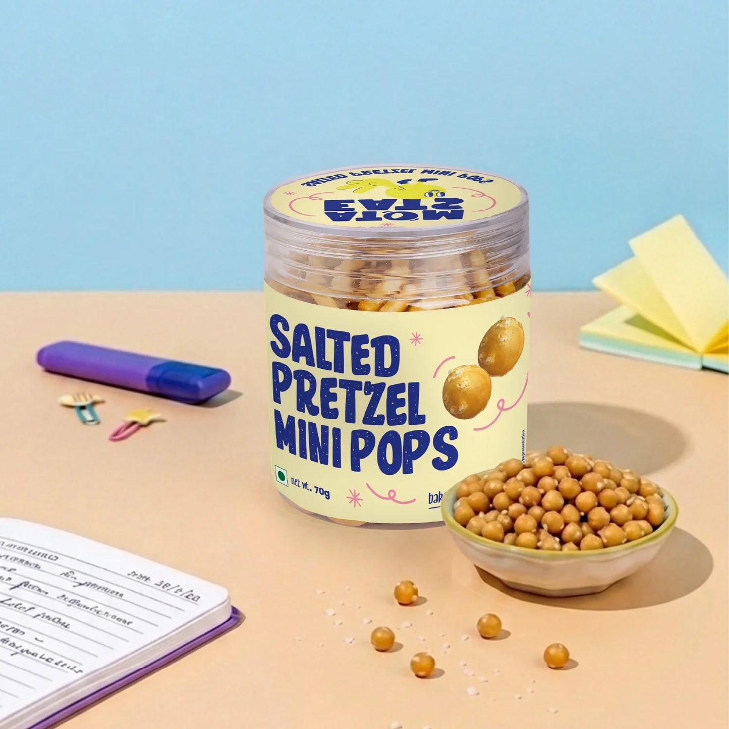 Salted Pretzel Pops