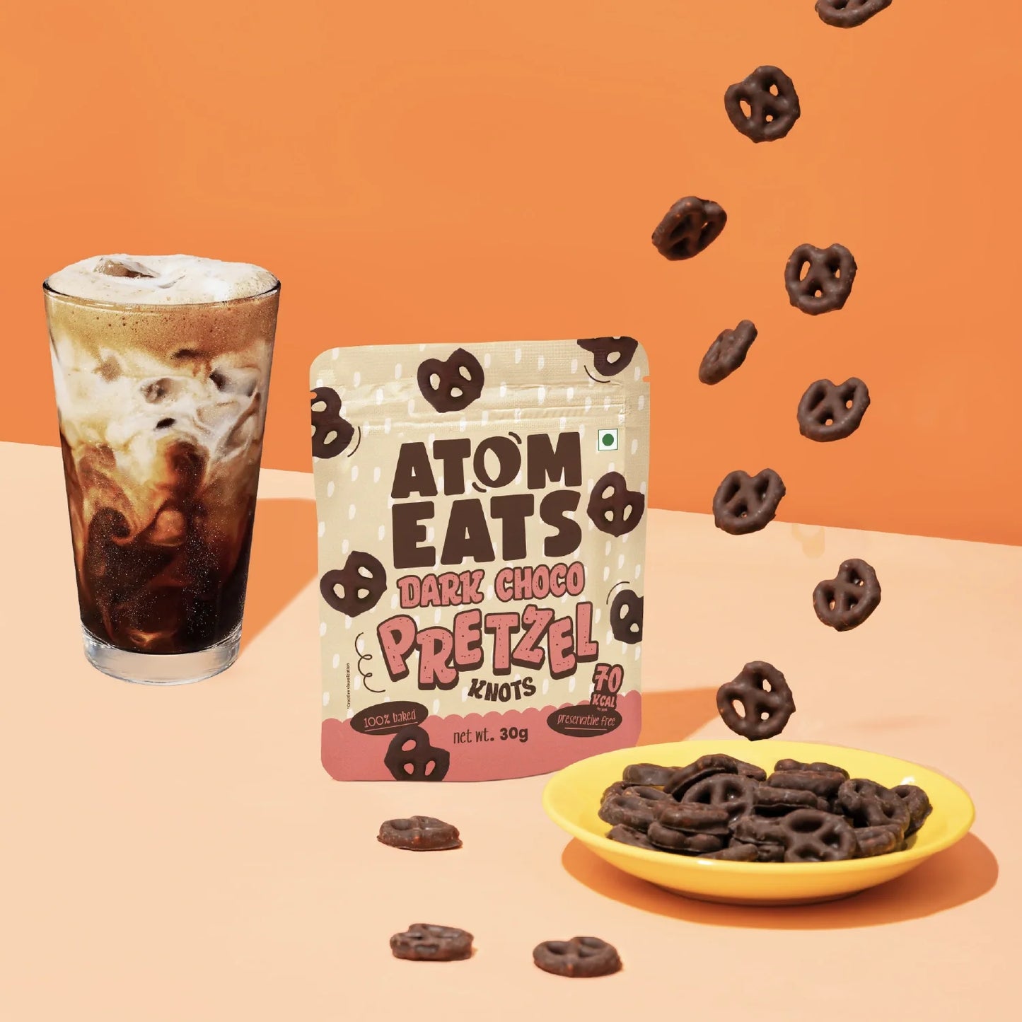 Dark Choco Pretzels