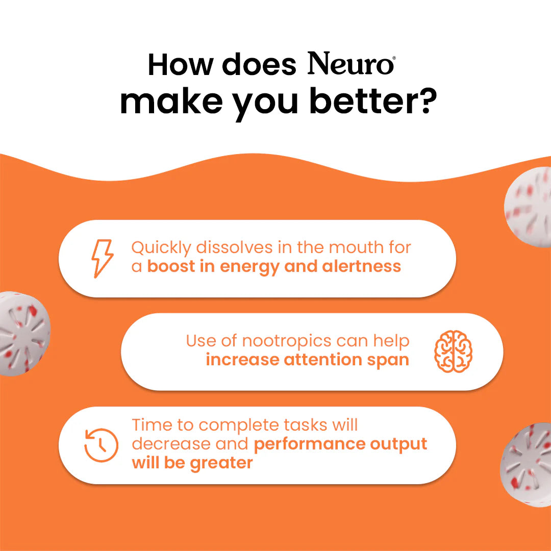 NeuroGum Energy Caffeine Gums - Cinnamon (30 Pieces: 15 X 2 gum sachets)