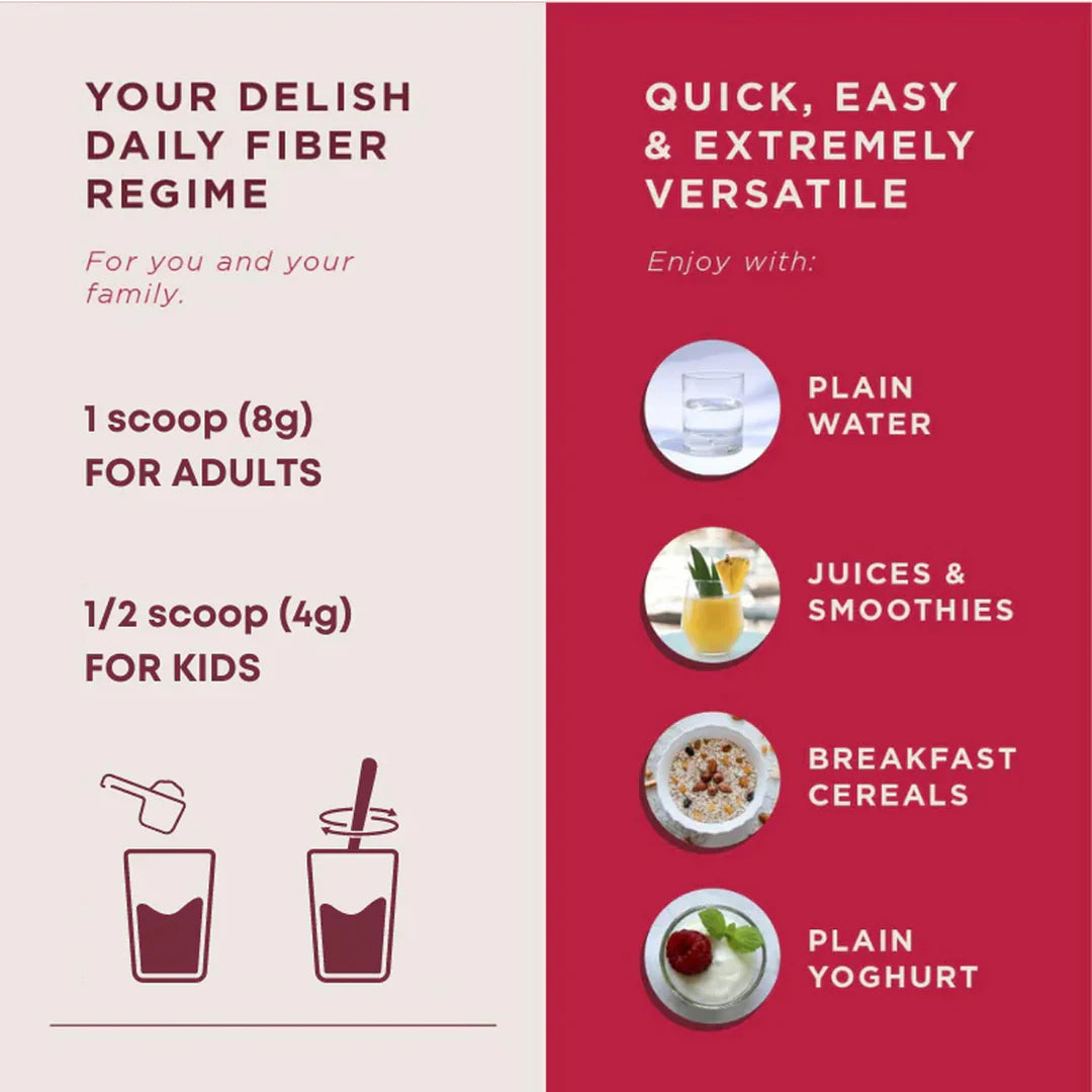 Daily Fiber | Vanilla Berry Flavour