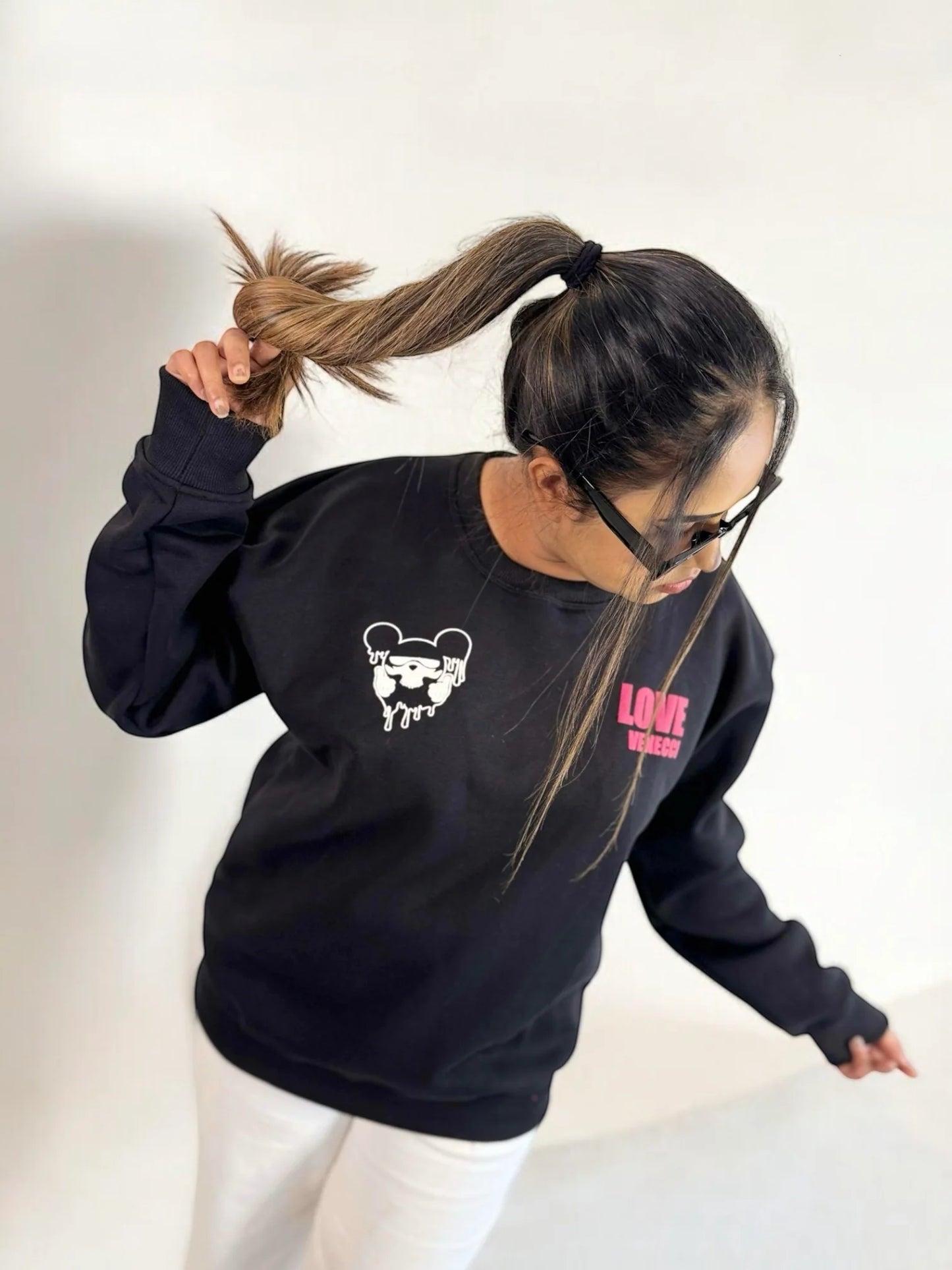 Black Graffiti Sweatshirt