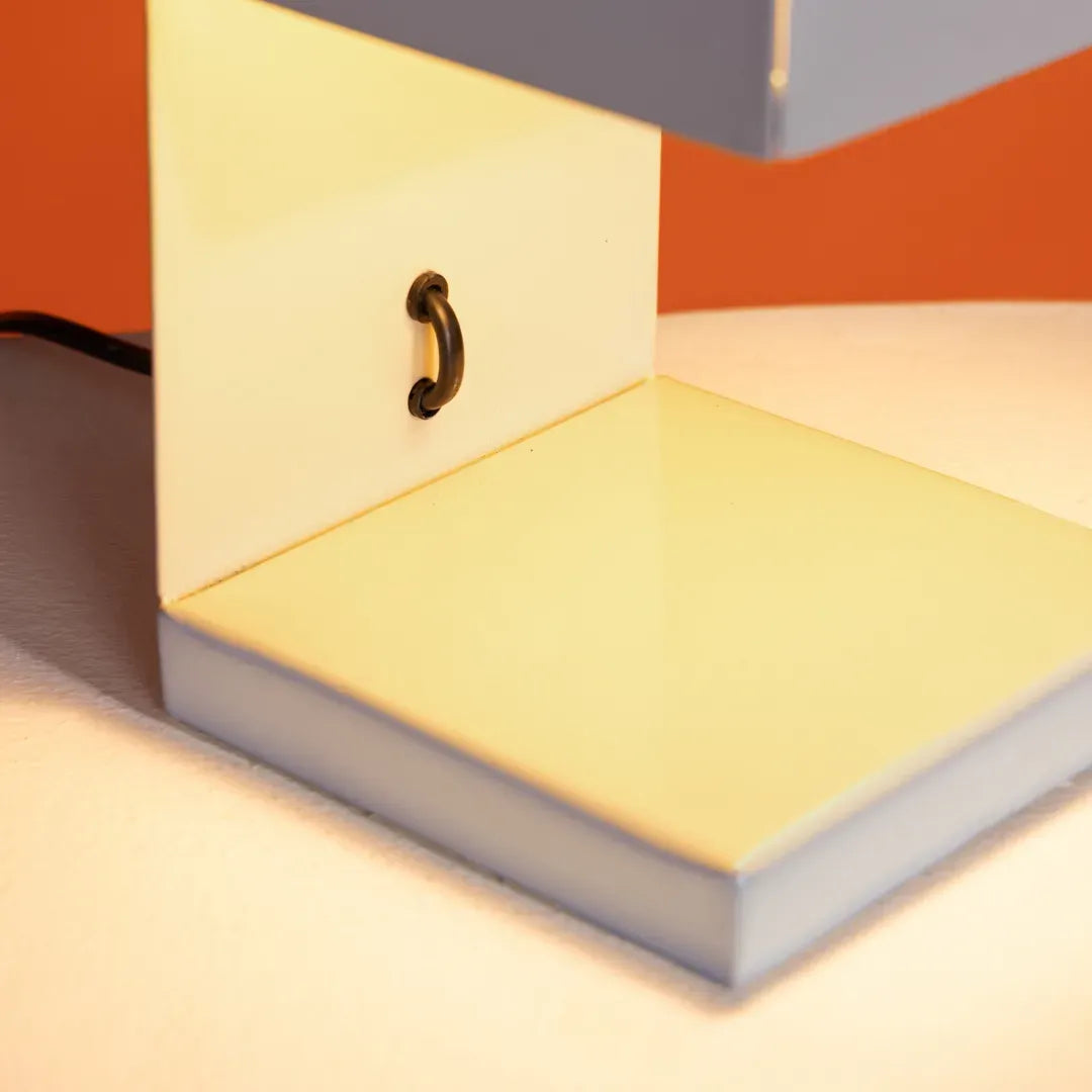 Fold Cube Table Lamp - Ivory