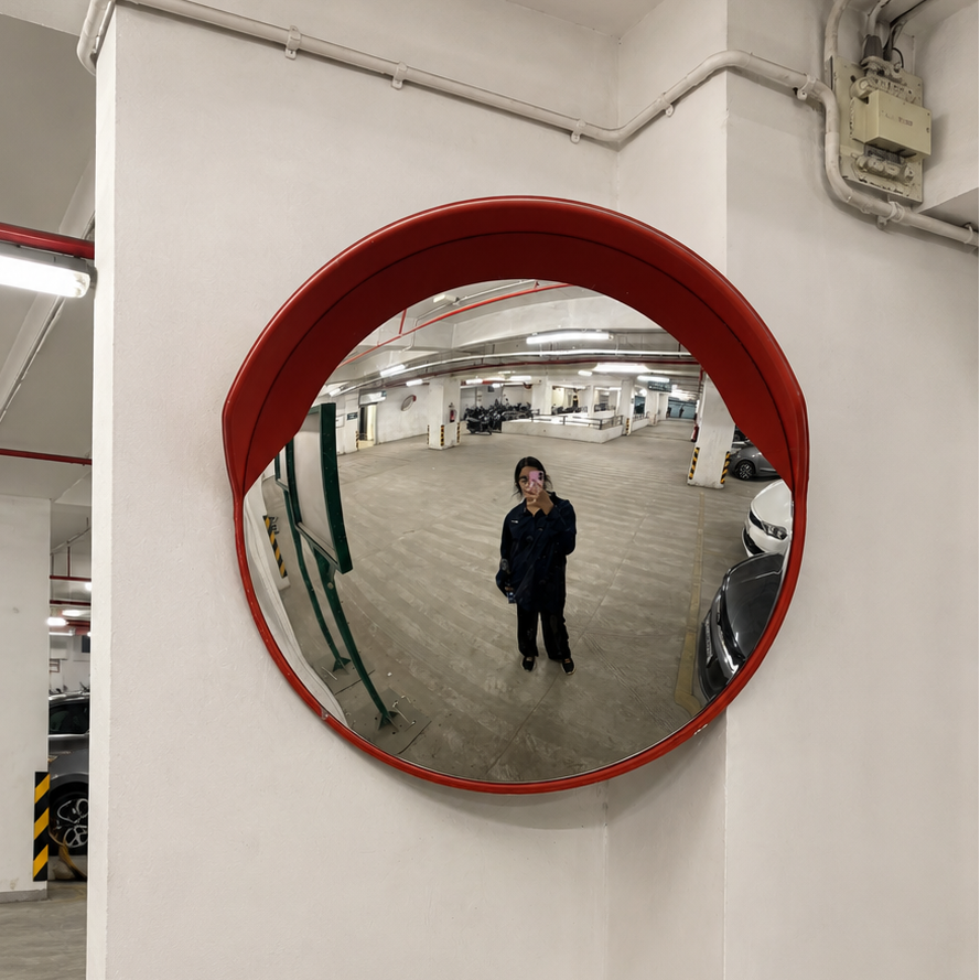 AESTHETIC TRAFFIC MIRROR