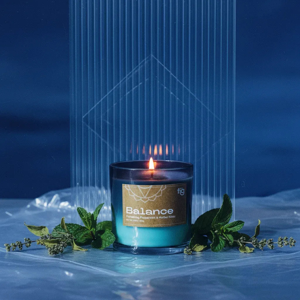 Balance Peppermint Scented Candle