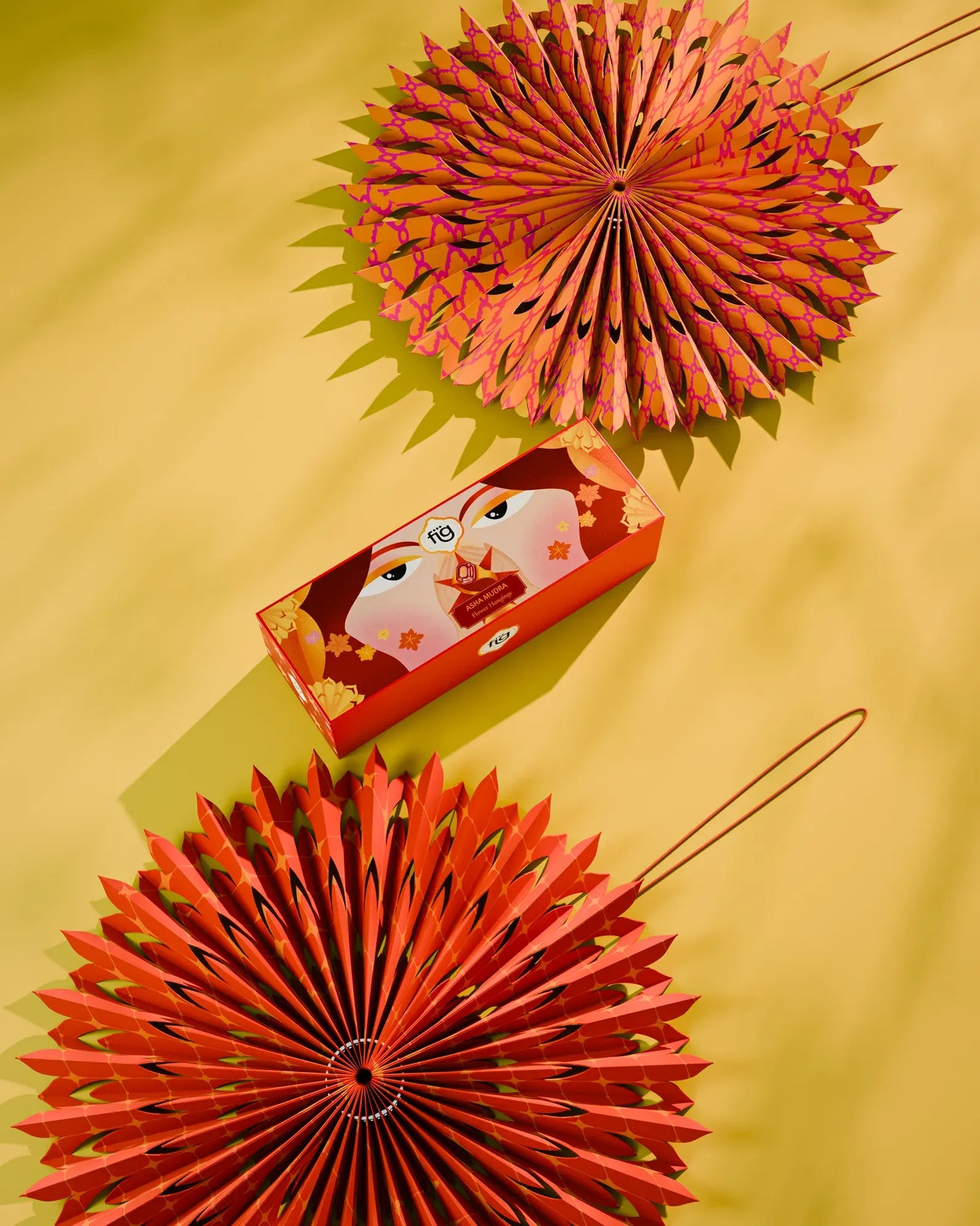 Asha Mudra Flower Hangings