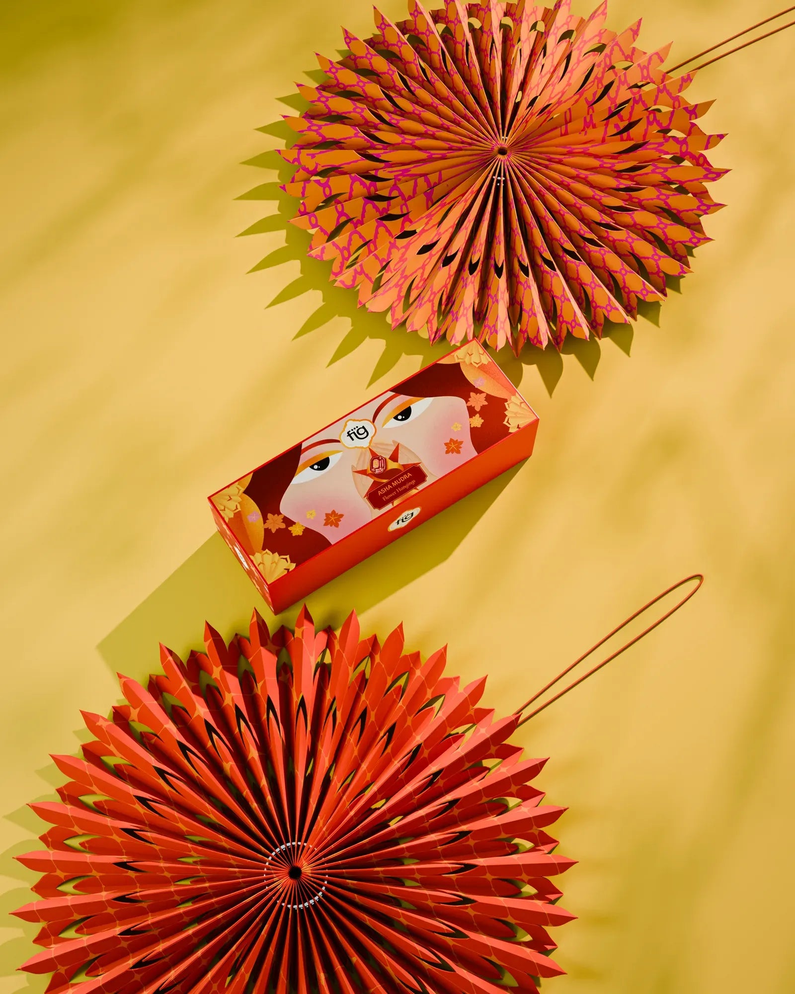 Asha Mudra Flower Hangings