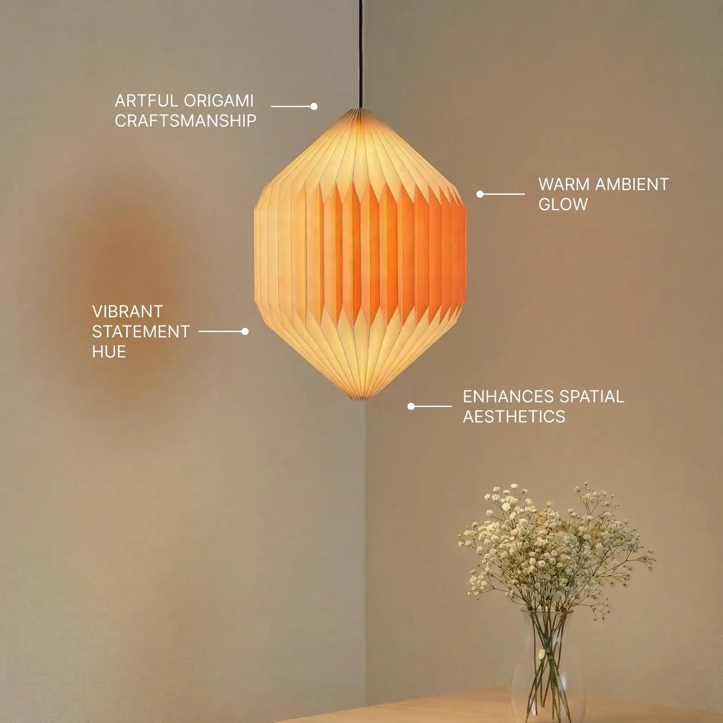 Oblong Pendant Lamp